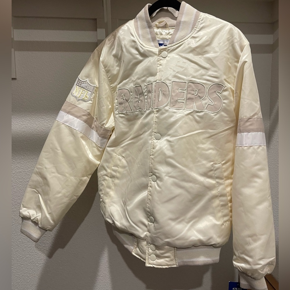 Brand new Raiders starter jacket
